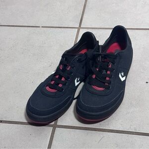 Converse Barcelona Pro Low Sneakers Unisex‎ Black/Red Men size 4 Women 5.5
